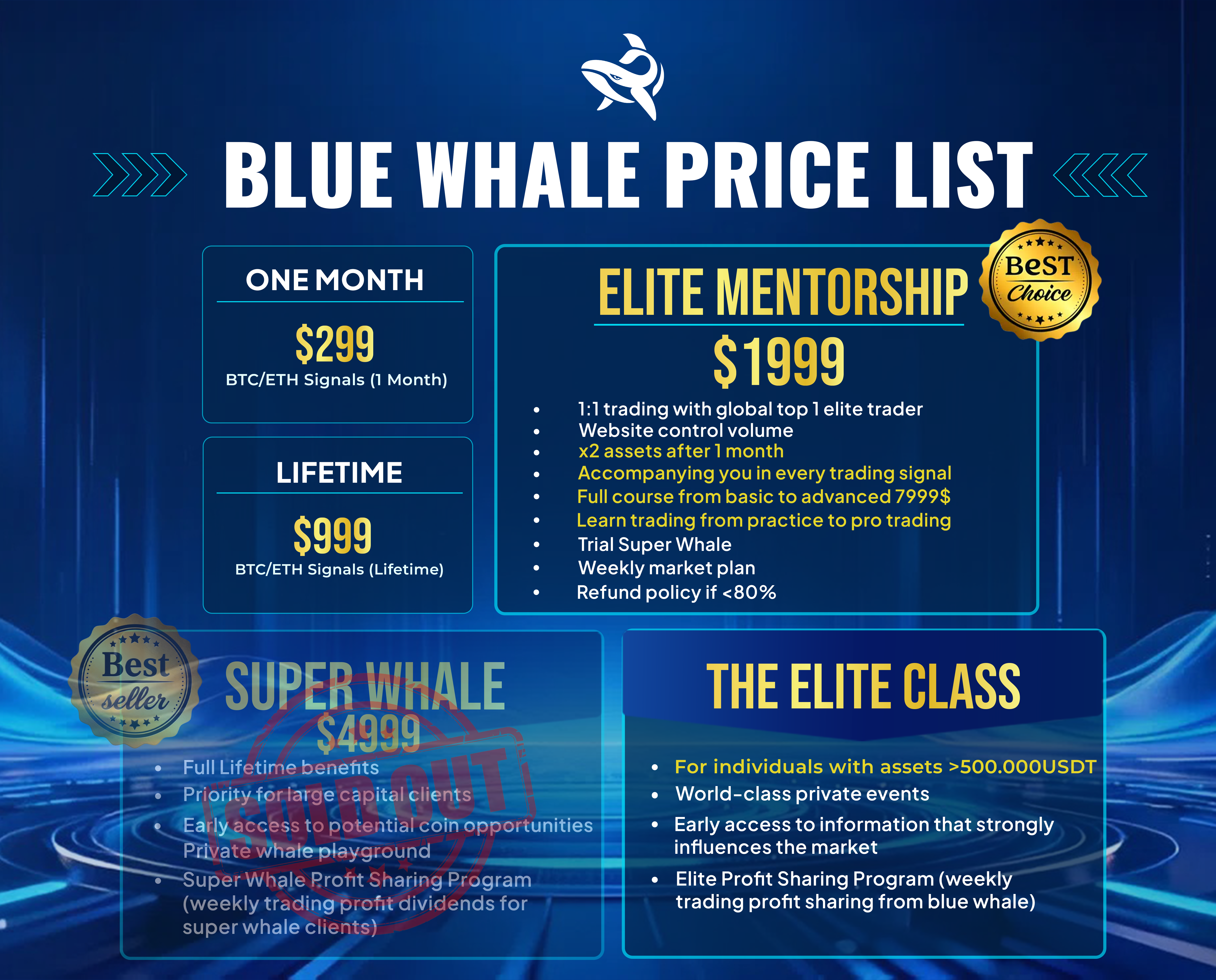 VIP Membership Plans